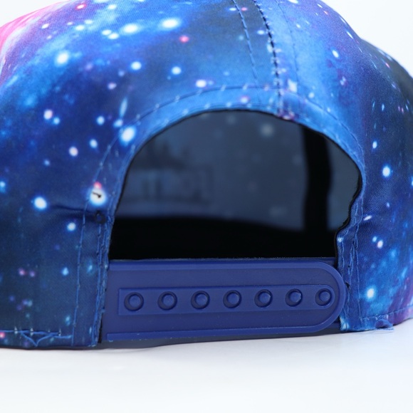Vintage Fortnite Galaxy Print Ball Cap Hat One Size Adjustable Snapback Rare - Picture 6 of 11